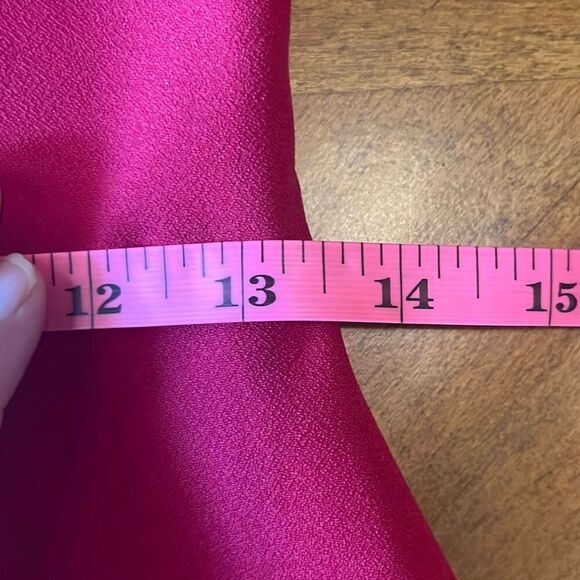 Red Black Womens Small Custom Made Fit N Flare Retro Pleat Front Dress OOAK - Picture 8 of 9